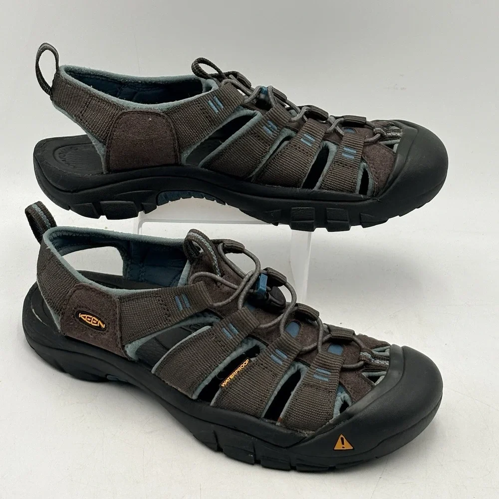 KEEN Men's Newport H2 Sandals Comfort Closed Toe Leather Water Shoe Size 10
